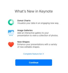 Keynote Splashscreen