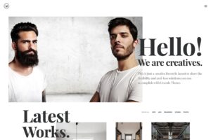 demo content homepage Creative Designers Uncode min