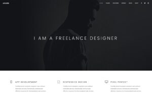 demo content homepage Creative Freelance Uncode min