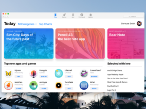 Mac App Store Concept