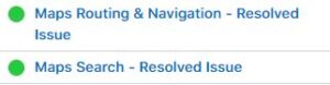 Resolved Apple Maps