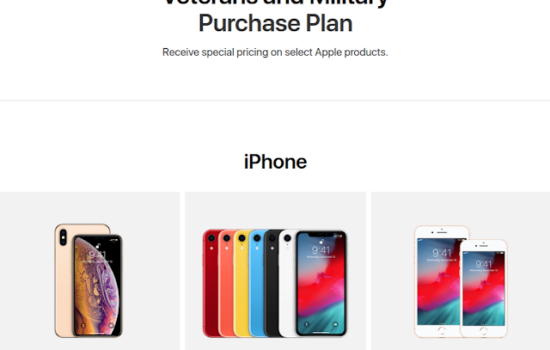 apple military store