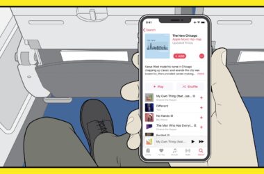 Apple Music takes flight on American Airlines Playlist animation 1 01302019