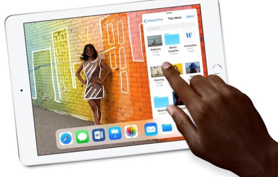 ipad 2018 gebruiken hand