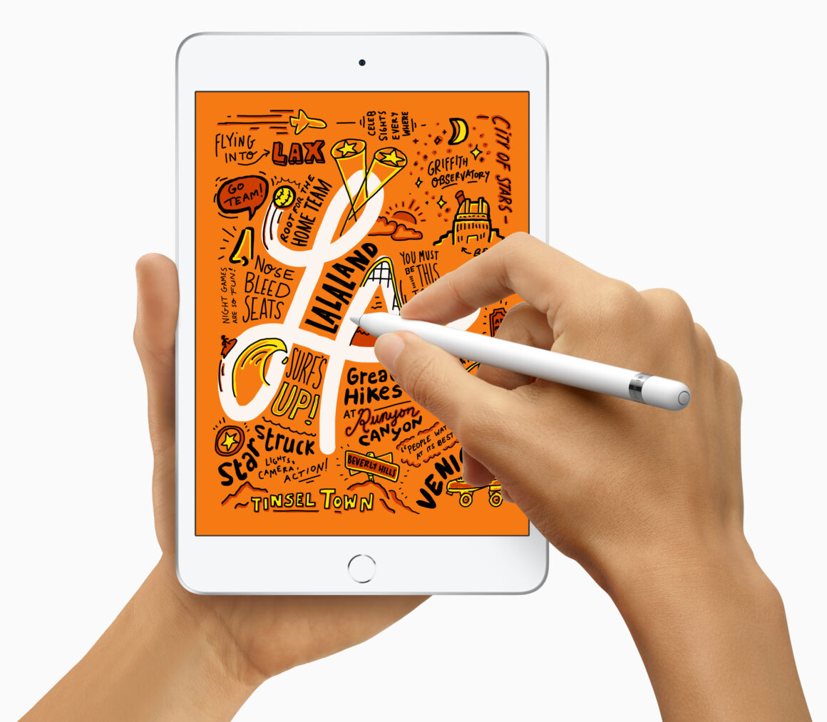 New iPad Mini and supports Apple Pencil 03192019