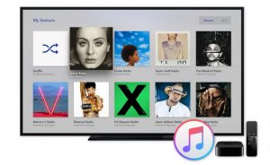 play apple music on apple tv 1