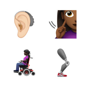 Apple Emoji Day Disability Leg Hearing 071619 carousel