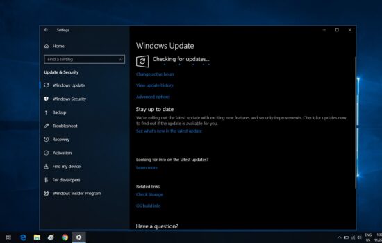 Windows 10 October Update