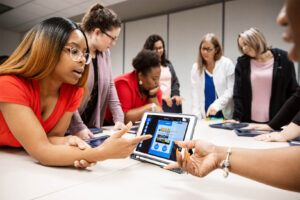 Apple Teacher Coding Academies in Houston work on app prototypes 08072019 big