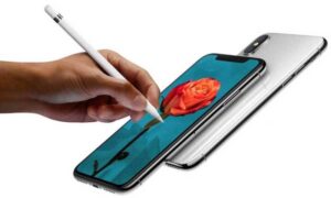 Using Apple Pencil with iPhone X 800x480