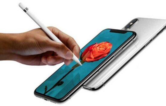 Using Apple Pencil with iPhone X 800x480