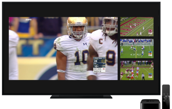 espn appletv multicast