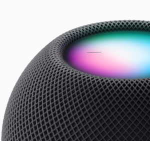 Apple homepod mini space gray close up 10132020