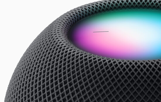 Apple homepod mini space gray close up 10132020