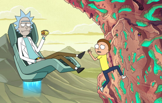 Rick and Morty Season 4 Episode 3 Climbing Wall