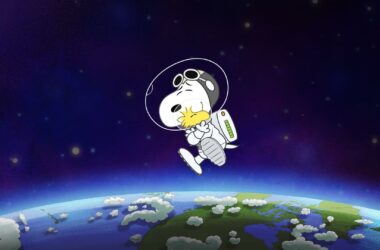 Snoopy in space