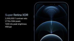 Specs of the Super Retina XDR display