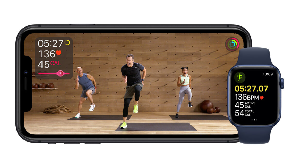 Apple fitness plus iphone11 apple watch series 6 09152020 jpg landing