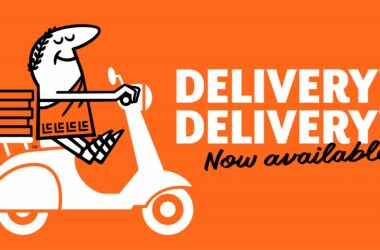 Little Caesars Delivery Scooter scaled 1