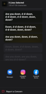 Apple Music Lyrics Sharing