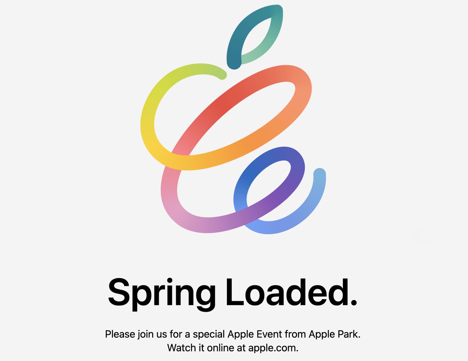 official promo image for April 2021 event