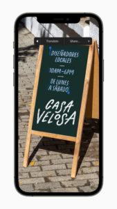 Apple iPhone12Pro iOS15 Photos LiveText translate 060721