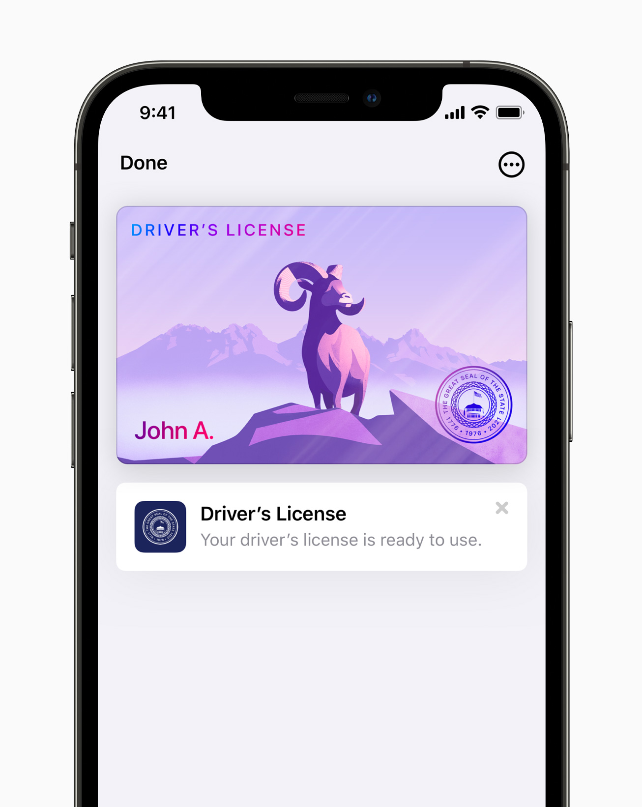 Wallet ID on iOS 15