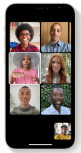 Grid View on FaceTime