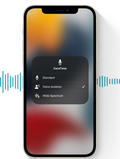 Mic Modes for FaceTime