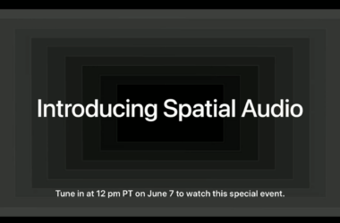 spatial audio event