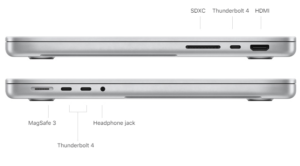 MacBook Pro sides