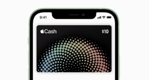 Apple Cash on iPhone.