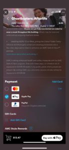AMC Apple Pay