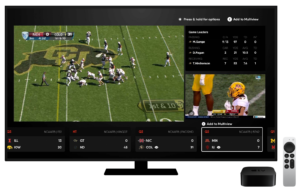 Multiview TV 4 Up PAC12 NCCAF