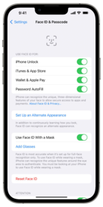 iPhone 13 Pro Max Face ID