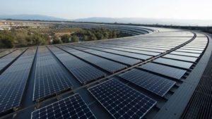 renewable energy apple solarpanels