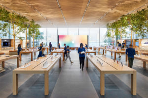 Apple Al Maryah Island preview interior