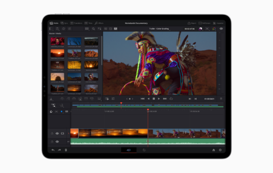 DaVinci Resolve for iPad