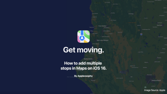 How to add multiple stops in Maps on iOS 16 – Appleosophy