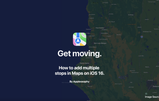 iOS 16 Maps Multi Routing