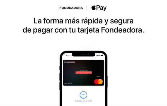 Apple Pay is now supported by Fondeadora.