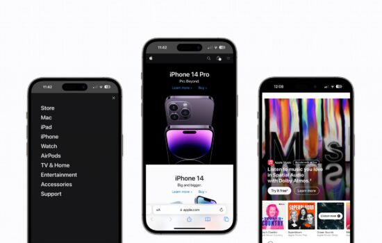 Apple Website Redesign