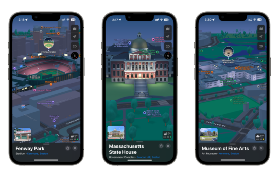Apple Maps: Detailed City Experience rolls out to Boston