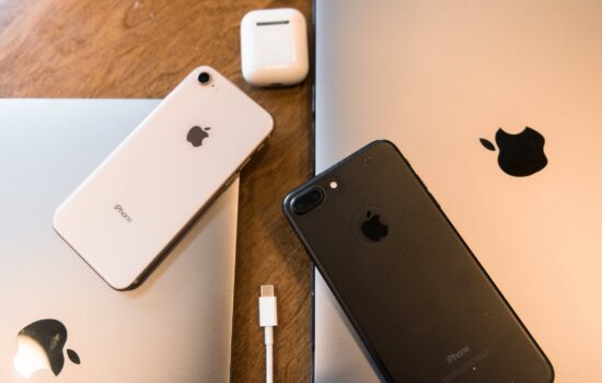 iPhones and MacBooks