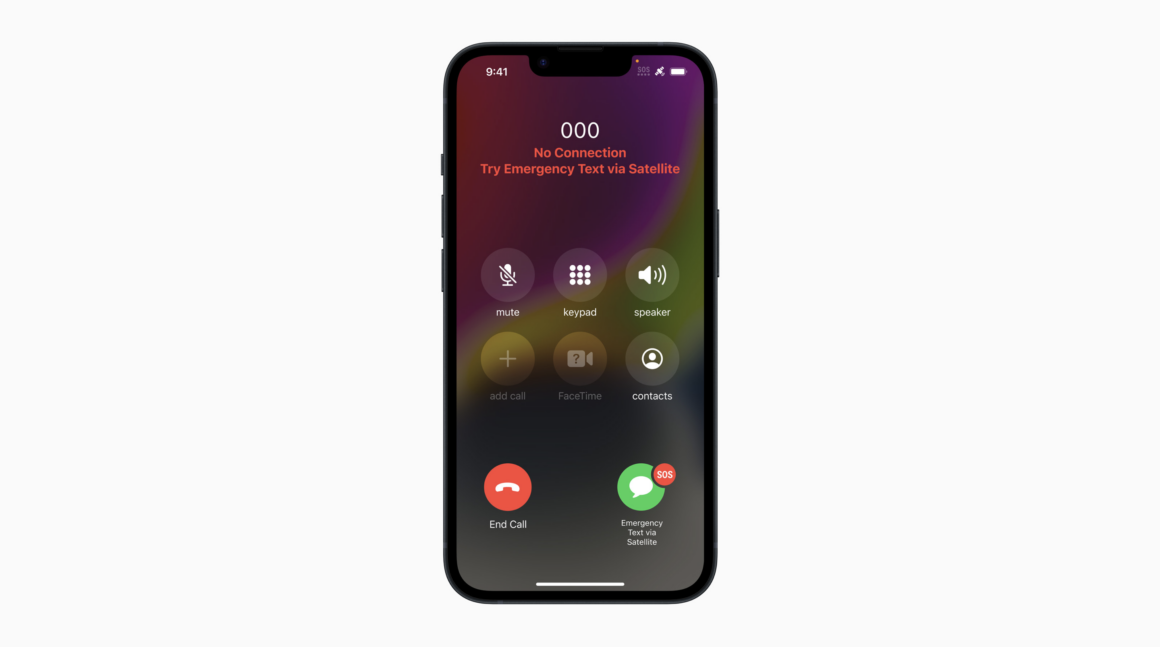 iPhone 14 - Emergency SOS Via Satellite