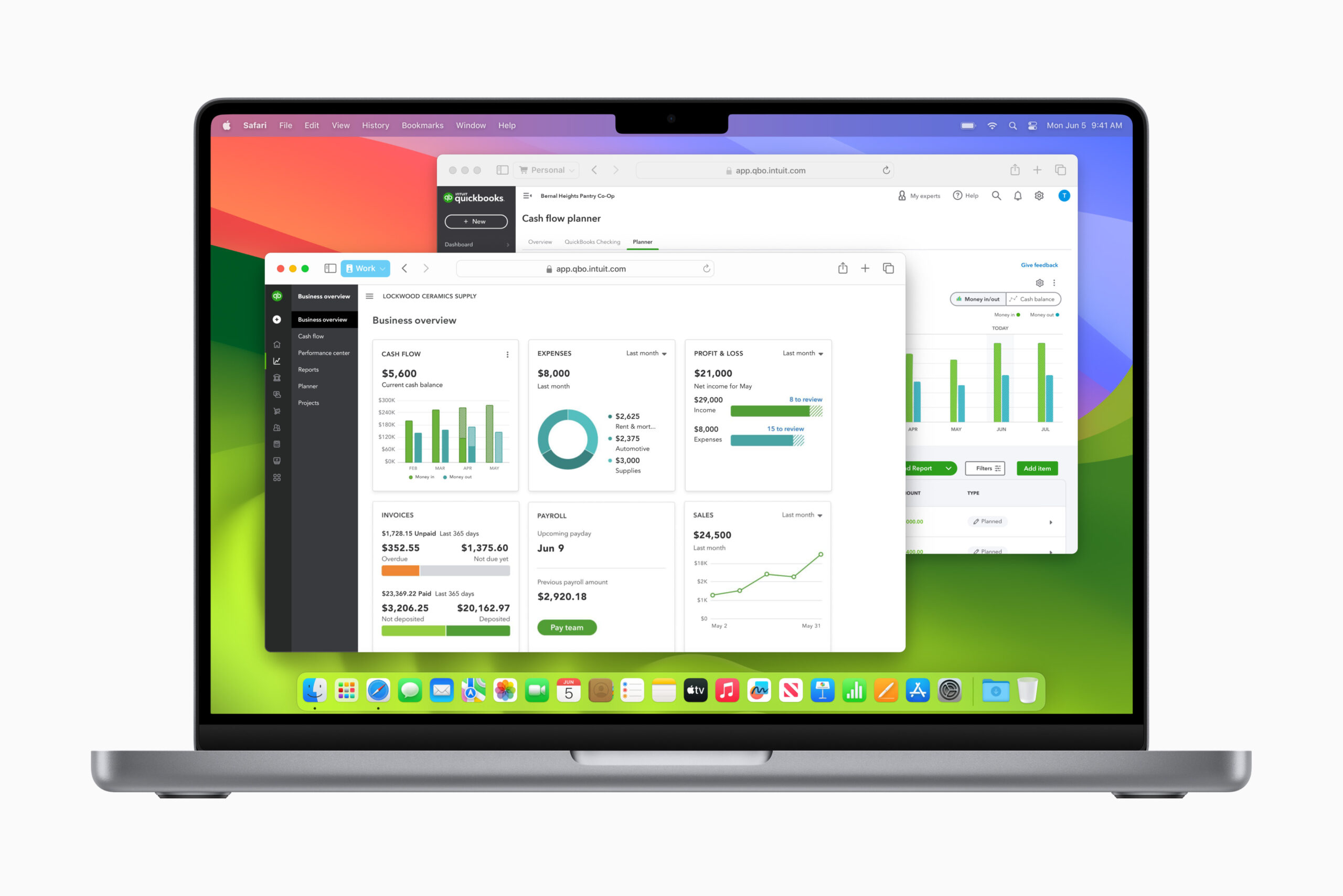 macOS Sonoma - Safari