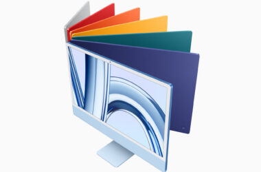 iMac in its array of seven colors