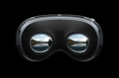 Rear side of Vision Pro