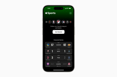 All new Apple Sports app for iOS.