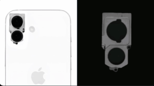 Alleged Image of Chassis for iPhone 16's Camera Layout
